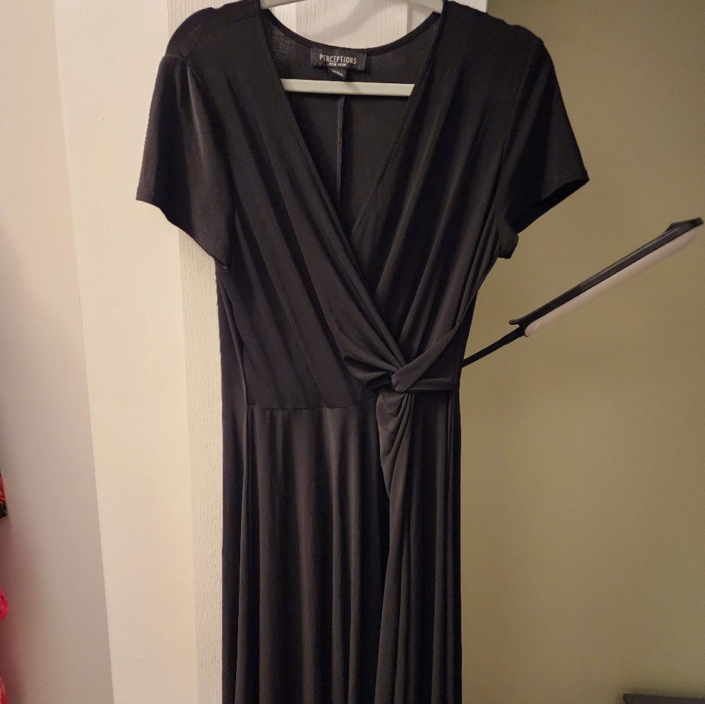 Perceptions Black Maxi Dress